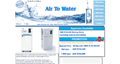 Desktop Screenshot of airtowater-africa.com